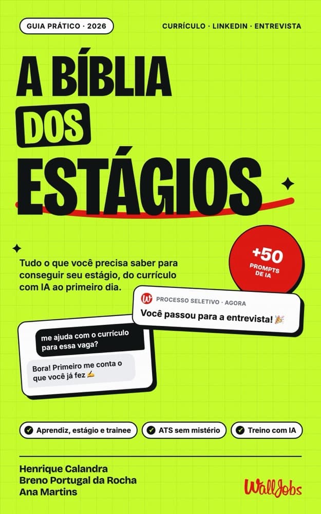 Capa do livro A Bíblia dos Estágios